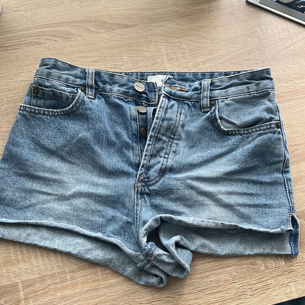 Amuse blue Jean shorts